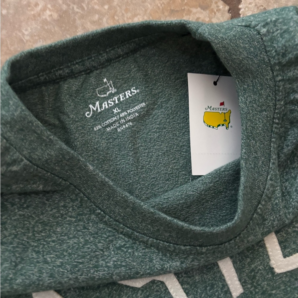 Masters 2026 Embroidered Tshirt XL NWT - Picture 3 of 3